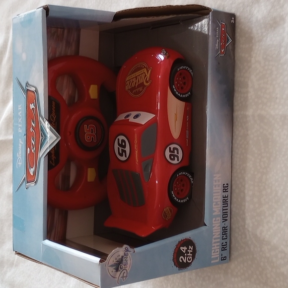 Disney Toys Disney Pixar Cars Lightning Mcqueen Remote Control Car